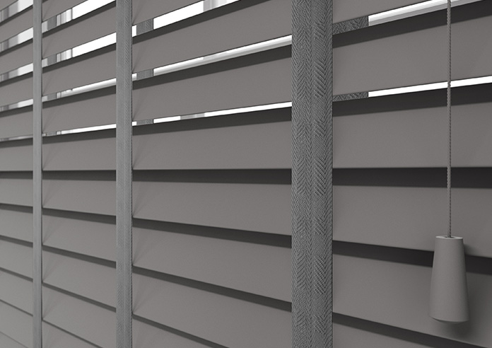 Ecowood Deluxe, Chic Grey Satin - Venetian Blind - Image 4